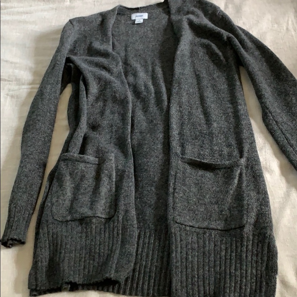 Dark grey cardigan